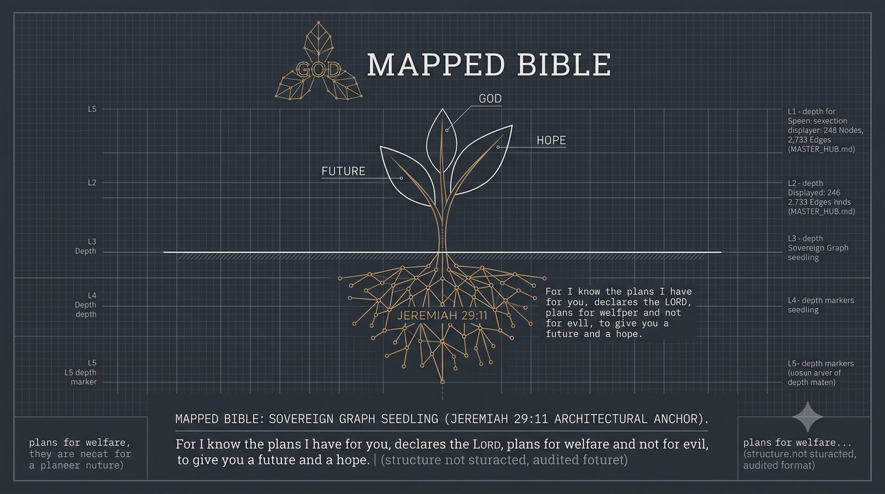 MappedBible — Sovereign Graph Seedling, Jeremiah 29:11